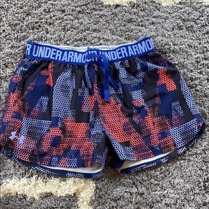 Youth girls under armour shorts